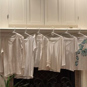 White and Cream Tops Collection